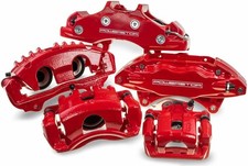 Rear Pair High-temp Red Brake Calipers S5030 Fits Escalade Silverado Tahoe Yukon Rear Pair High-temp Red Brake Calipers S5030 Fits Escalade Silverado Tahoe Yukon