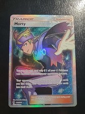Morty - 212/214 - Pokemon Lost Thunder Sun & Moon Full Art Ultra Rare Card NM on eBay