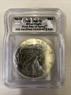 U.S. Mint 2018 American Silver Eagle 1 oz .999 ICG MS70 First Day Issue