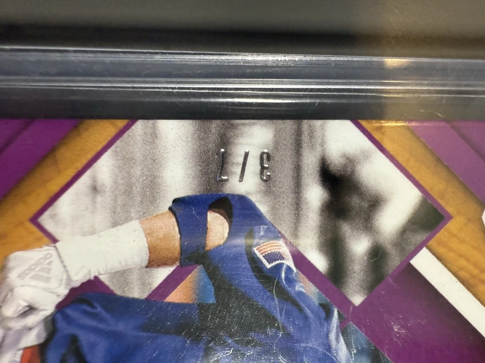 2021 Panini Extra Edition AUTO PATCH LETTER Ethan Wilson Phillies RC 3/7 FOTL - Image 3 of 4