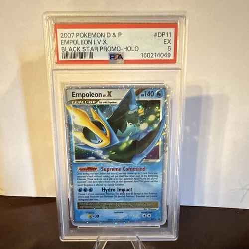 The Pokémon Company Pokémon TCG Empoleon LV.X DP11 D&P Promo Holo 2007 PSA 5