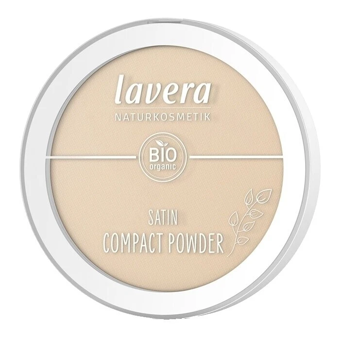 Produtos de maquiagem pó prensado Lavera