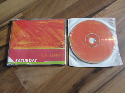 YO LA TENGO Saturday OOP 2000 EUROPEAN CD single
