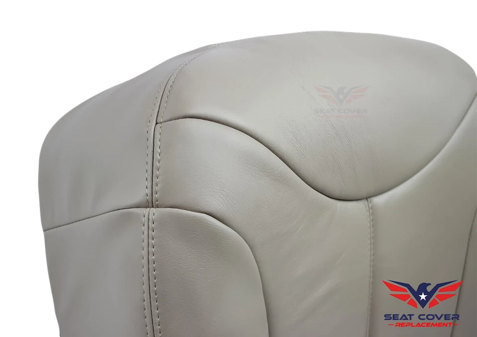 2000 2001 2002 GMC Yukon XL SLT SLE tampa de assento inferior lateral de motorista vinil bronzeado - Imagem 4 de 4