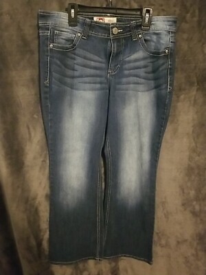 Women’s Lei Size13 (Sophia) Hipster Flare Embroidered Back Pockets