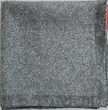     NEW Auth ISAIA NAPOLI COTTON LINEN Pocket Square Pochette Handkerchief