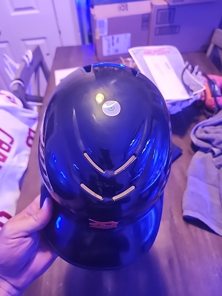 Detroit Tigers Authentic Batting Helmet Lefty eBay