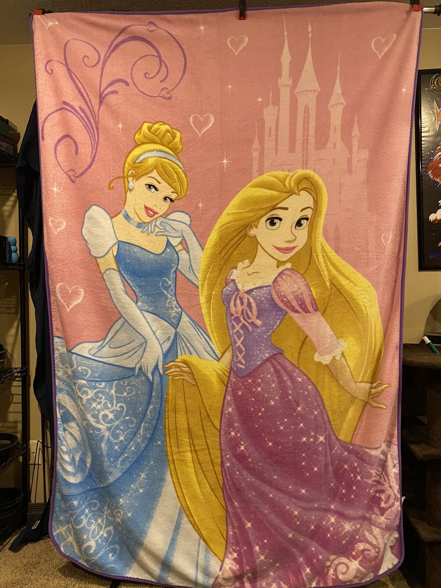 Disney Princess Throw Pink Disney Princess Silky Soft Throw