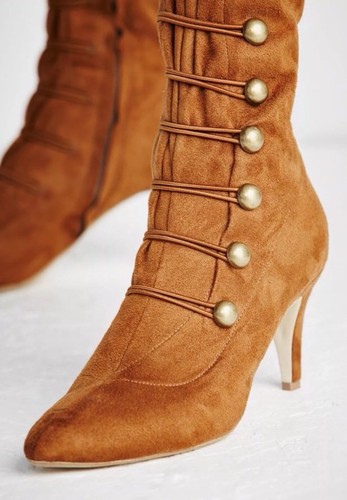 Free People Jeffrey Campbell Love Stoned Kitten Heel Battalion Boot Size 6 $298 - Picture 6 of 12