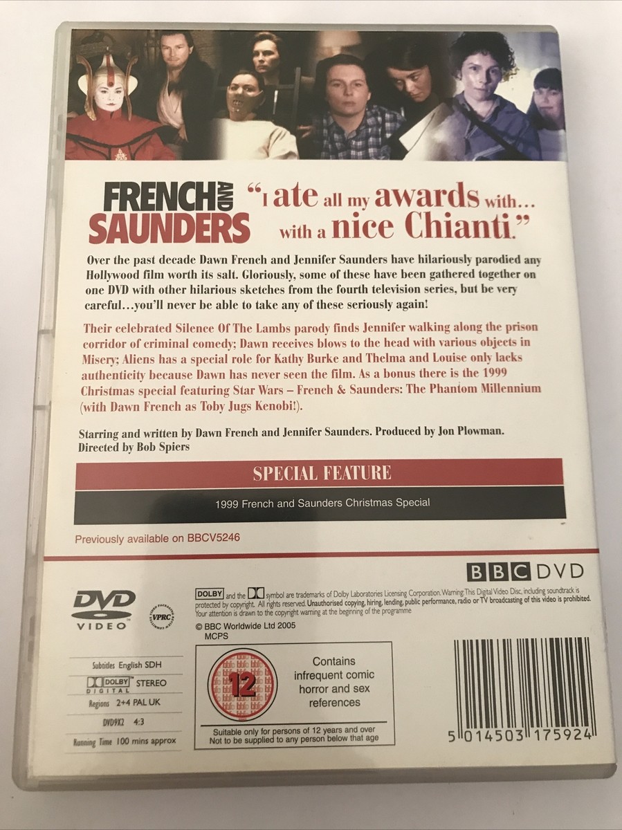 French & Saunders - At the Movies [DVD] (UX65) 5014503175924