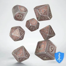 Q-Workshop Viking Nilfheim Modern Dice Set (7) D&D RPG