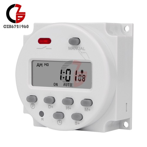 DC 12V 24V AC 110V CN101S Timer Switch Controller Automatic Cycle Timing Switch - Picture 13 of 108