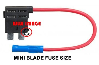 ADD A CIRCUIT 20A MINI BLADE FUSE HOLDER PIGGYBACK FUSE TAP WIRE CABLE ...
