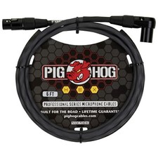 PHMH6GRR Hex Series 6ft Right Angle Mic Cable Grey