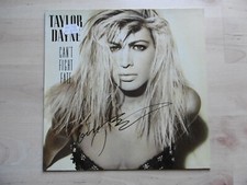 Taylor Dayne Autogramm signed LP-Cover "Can´t Fight Fate" Vinyl