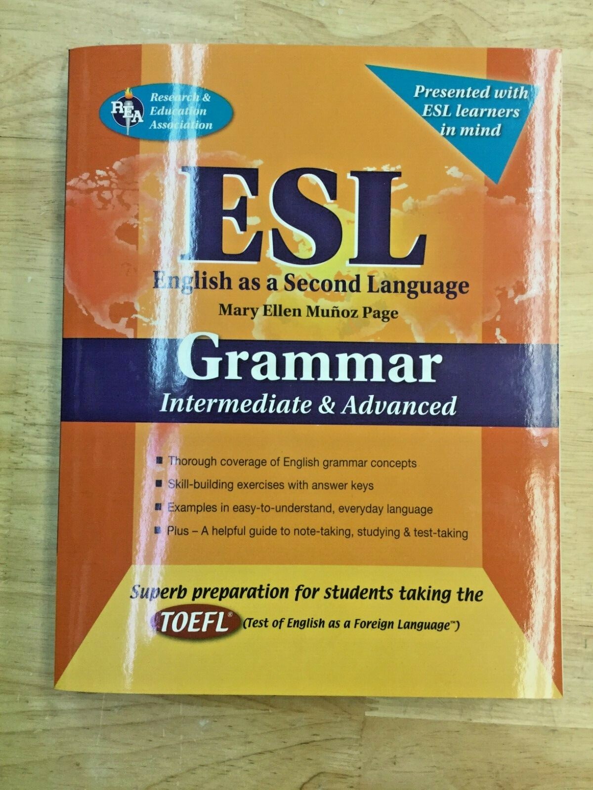 English as a Second Language ESL Intermediate/Advanced Grammar by Mary Ell  9780738601014 | eBay