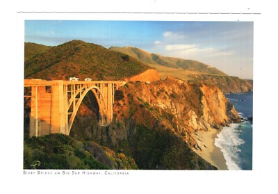 AK Ansichtskarte Bixby Bridge am Big Sur Highway / Kalifornien USA