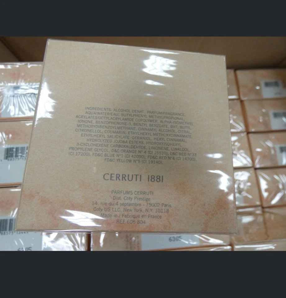 CERRUTI 1881 EAU DE TOILETTE 100ML.  POUR FEMME NEUF SOUS BLISTER - Photo 4/4