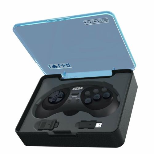 Retro-Bit 2.4 GHz Wireless Controller 8-Button Sega Genesis Original/Mini Black - Picture 7 of 8