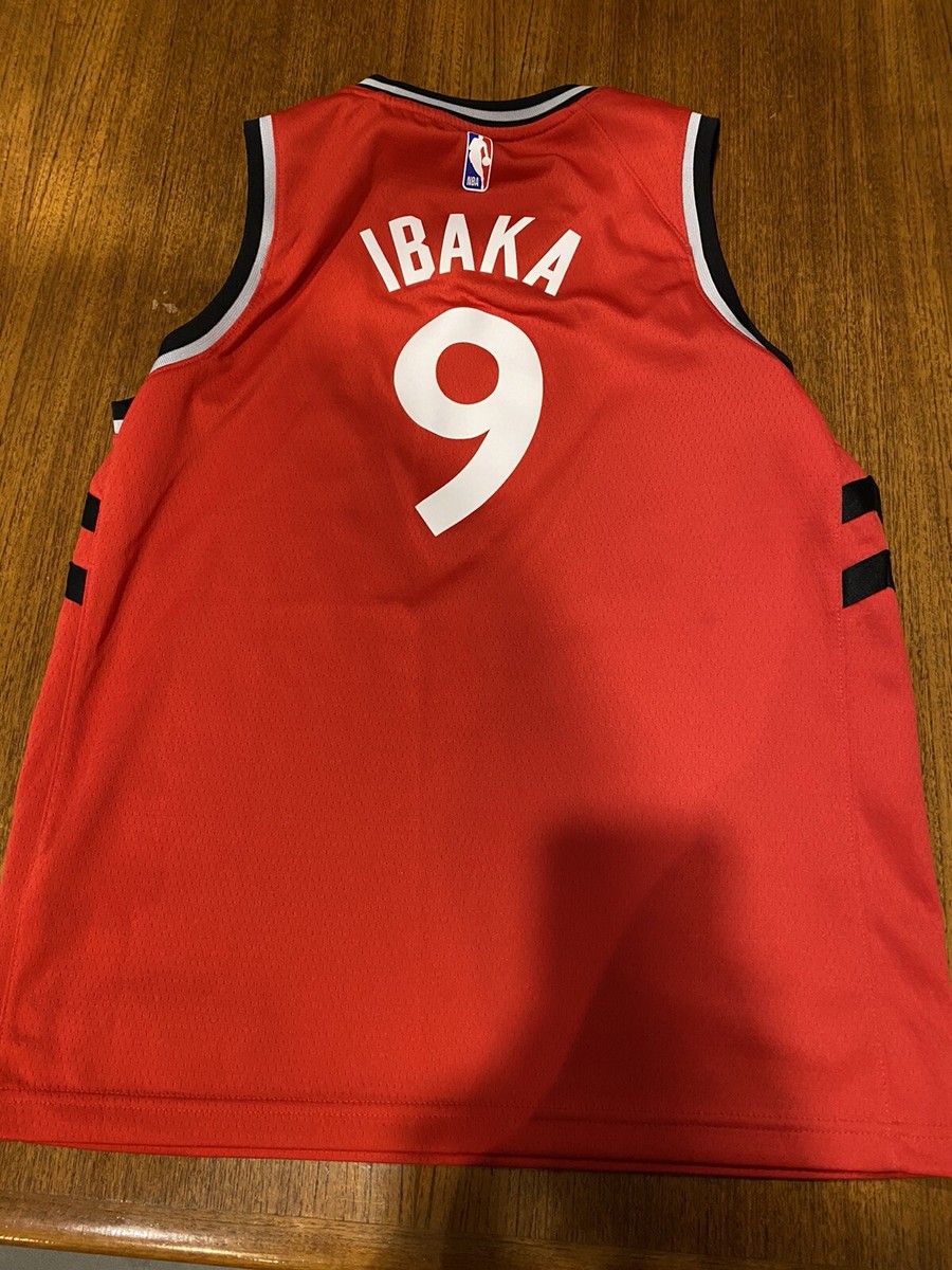 Genuine Toronto Raptors Serge Ibaka Swingman Icon NBA Nike Jersey
