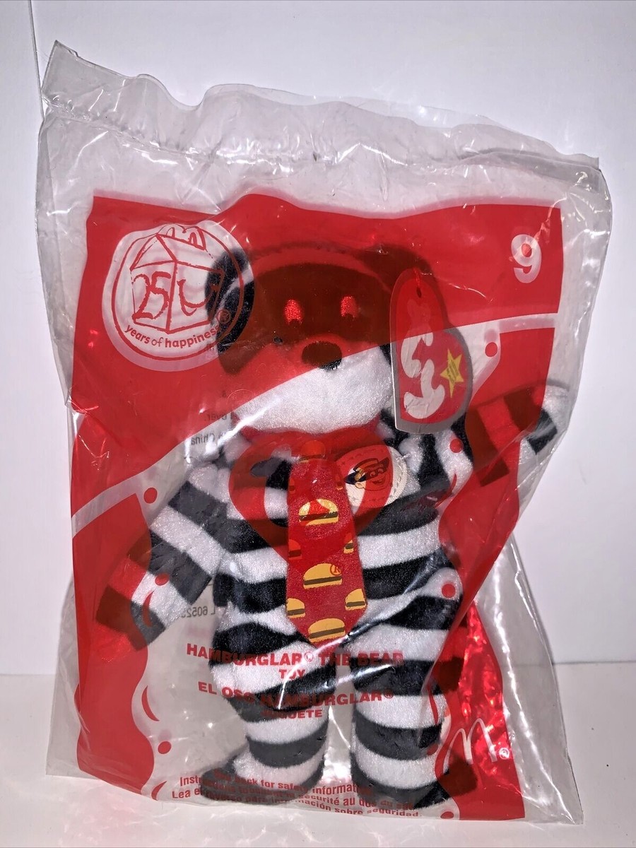 2004 McDonald's Ty Beanie Babies 25th Anniversary Hamburglar