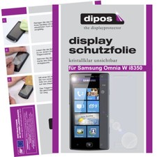 1x Pellicola Protettiva per Samsung Omnia W i8350 Trasparente Display Invisibile