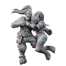 Wargame Exclusive Greater Good Casualties Eternal Love 28mm Miniature