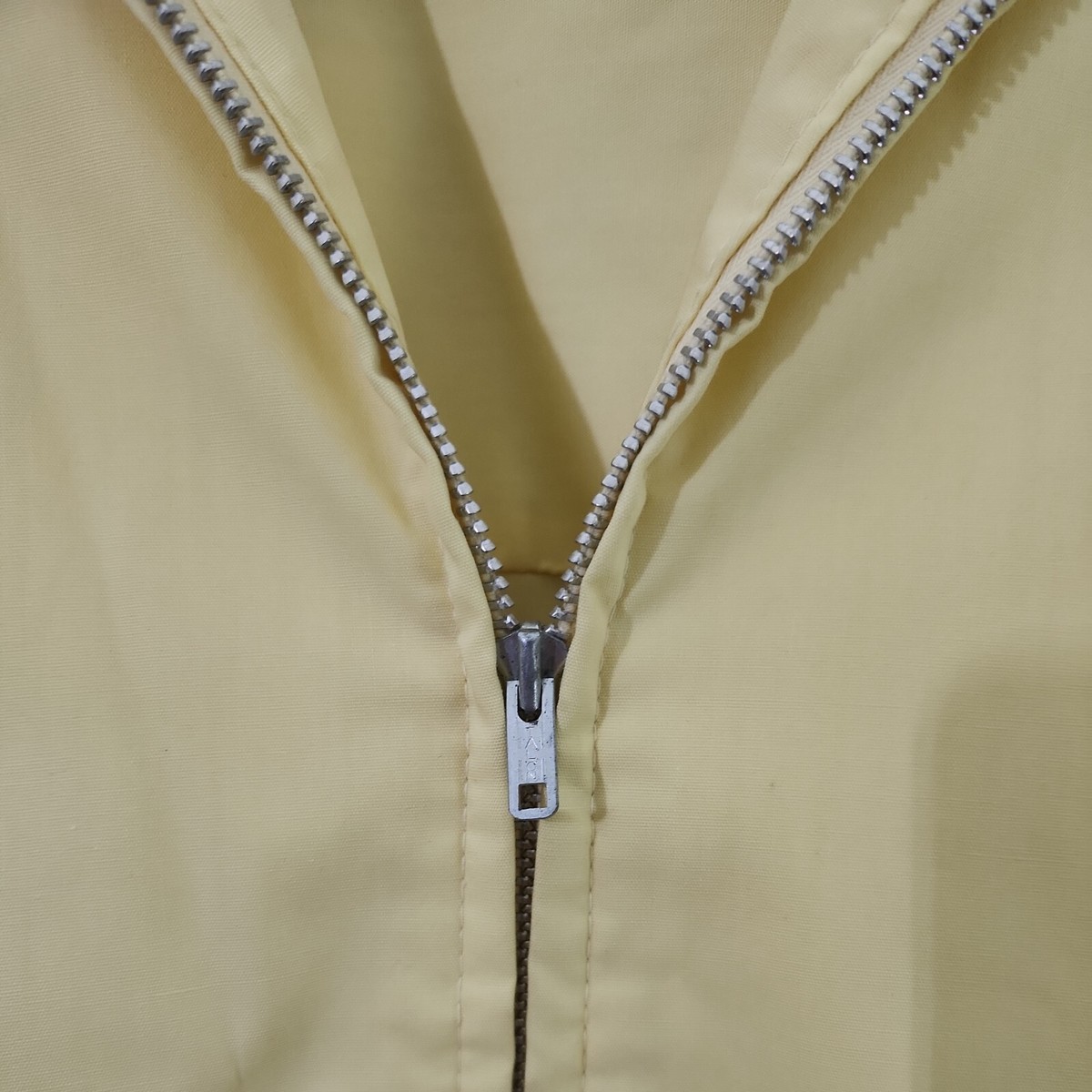 Vintage Weather Jack Sportswear Ely Walker Zip Up Jacket L Yellow