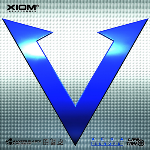 Xiom Vega Europe Table Tennis and Ping Pong Rubber, Choose Color and Thickness - Picture 2 of 3