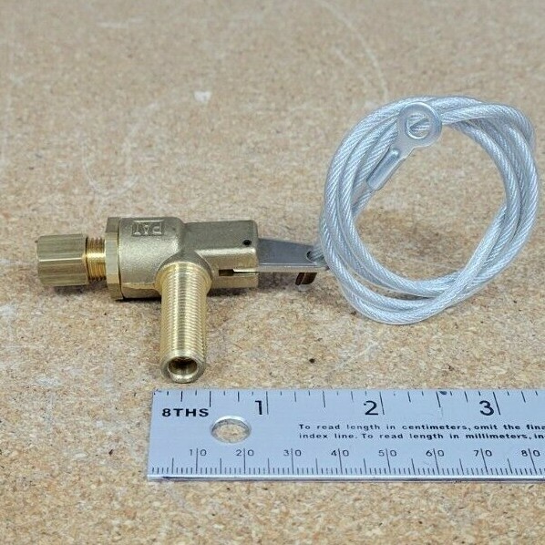 New Air Horn Control Valve w/ Lanyard Hadley H00755NS Mack 86RD15P2 for