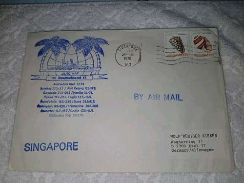 SINGAPORE-(-1978-)-DEUTSCHLAND-TO GERMANY-