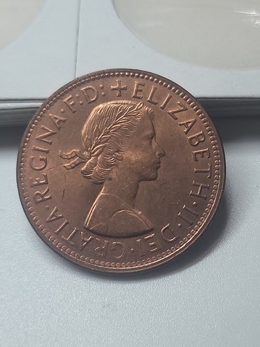 Australian 1956 M PENNY GEM GRADE - Imagen 2 de 6