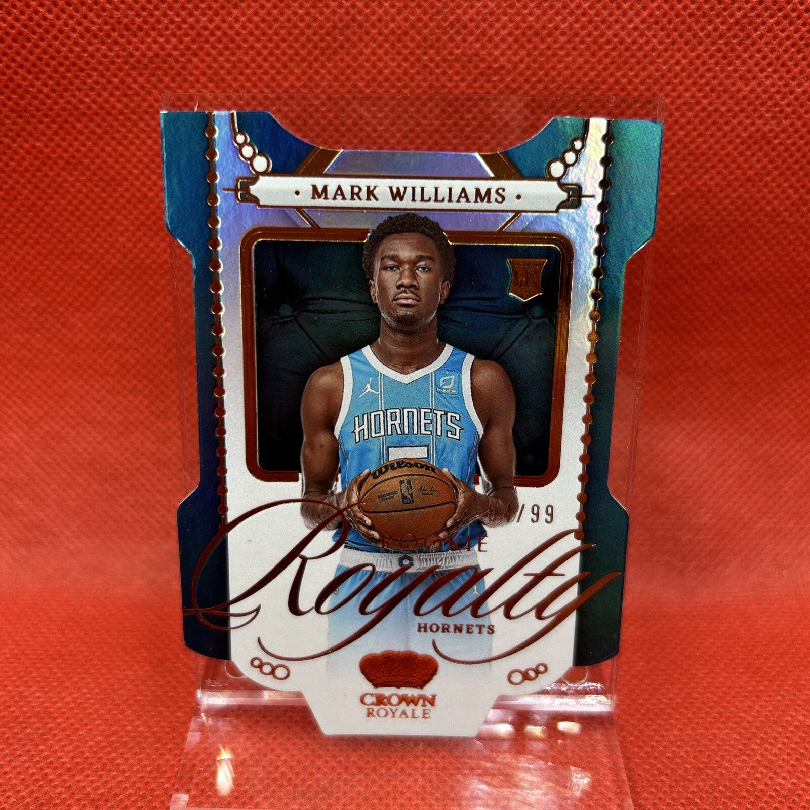 2022-23 Panini Crown Royale Rookie Royalty #15 Mark WIlliams 84/99 Die Cut RC