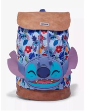 Disney Stitch Tropical Slouch Backpack - New