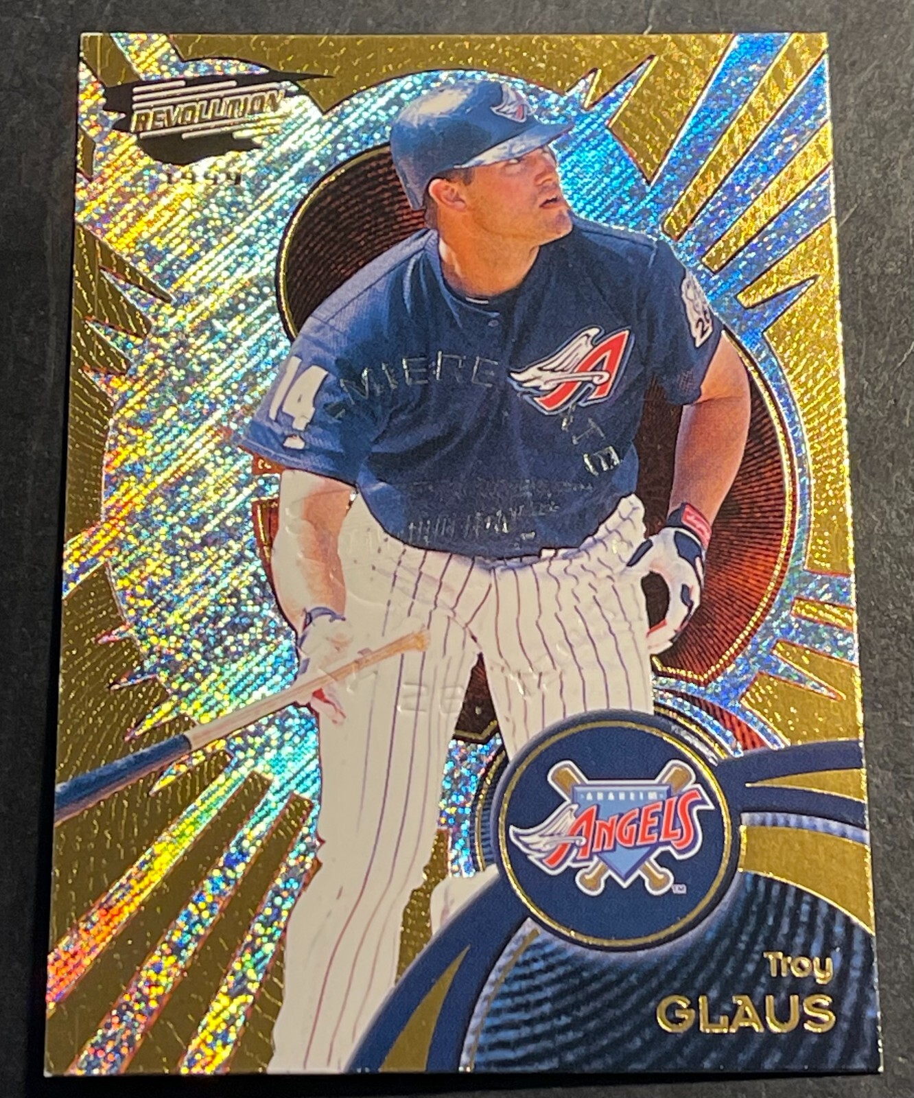 1999 PACIFIC REVOLUTION PREMIERE DATE HOLOGRAPHIC GOLD FOIL  NUMBERED TO /49