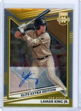 2022 Elite Extra Edition Lamar King Jr. Auto 39/99  Padres
