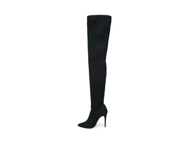 carli over the knee block heel boots