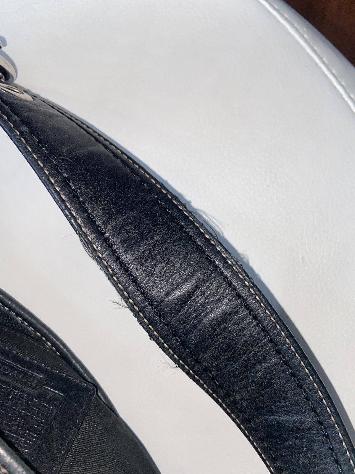 Authentic Coach Brown Black Hobo Shoulder Handbag K0720F10924 eBay