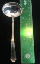 DURGIN - GORHAM Sterling Silver Flatware FAIRFAX 5 1/8" Solid Cream Ladle