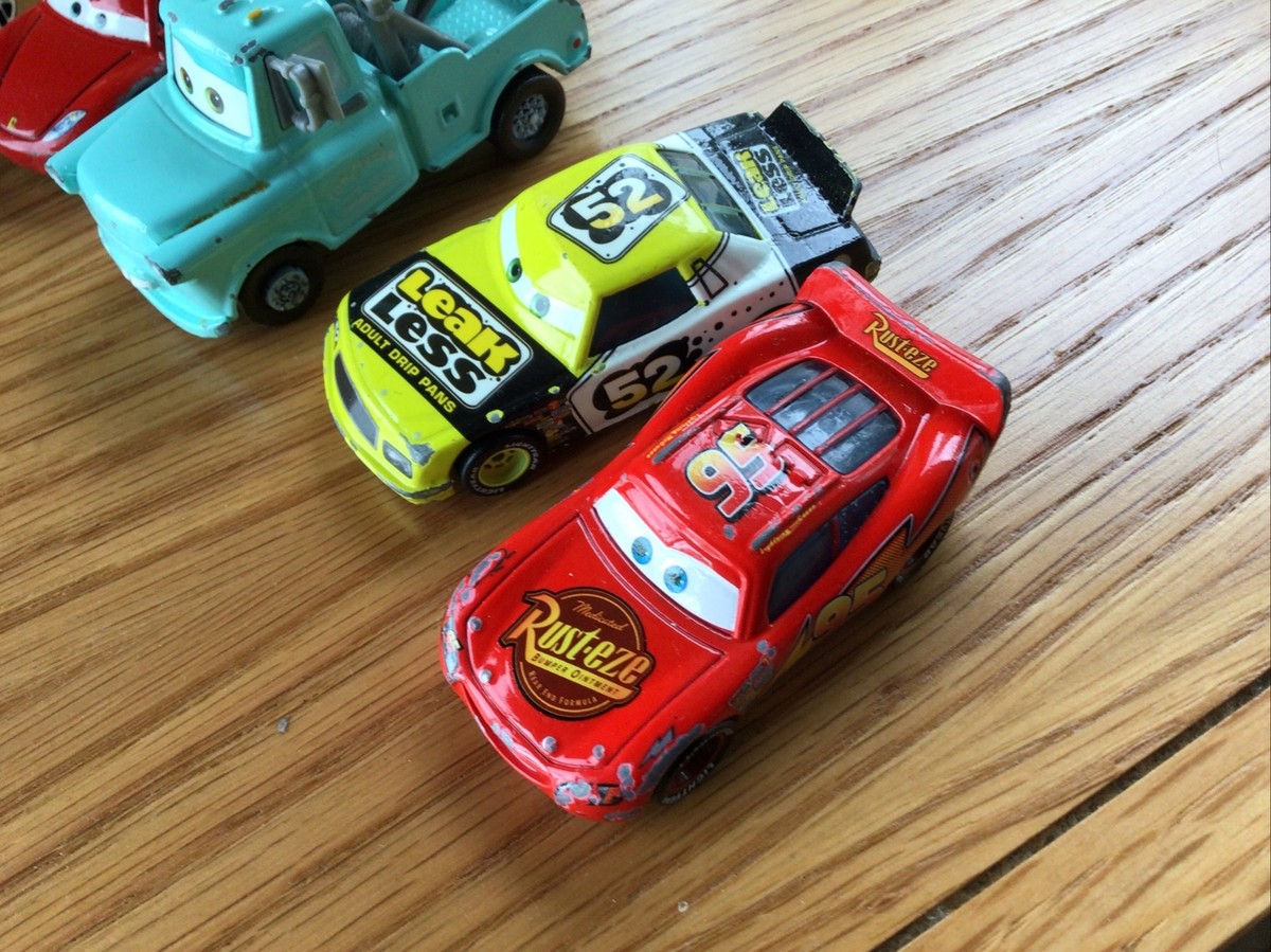 Lot 5 Disney Pixar Cars Diecast Mater~Claude~Lightning