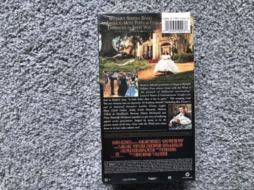 Gone With The Wind 2 VHS Tapes 1999 Movie MGM Collectible Brand New & Sealed - Picture 2 of 6