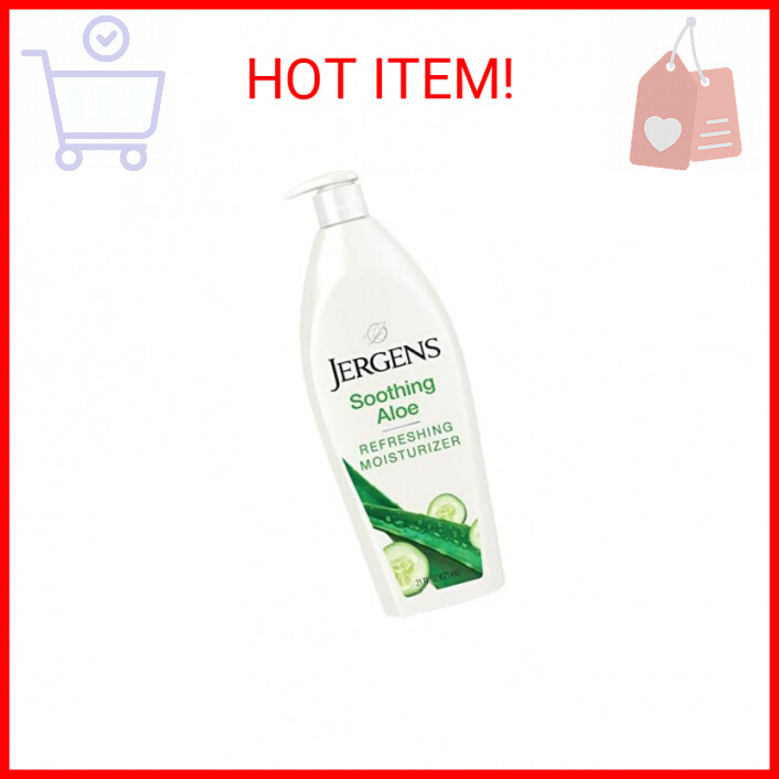 Jergens Soothing Aloe Vera Body Lotion for Hydrated Skin