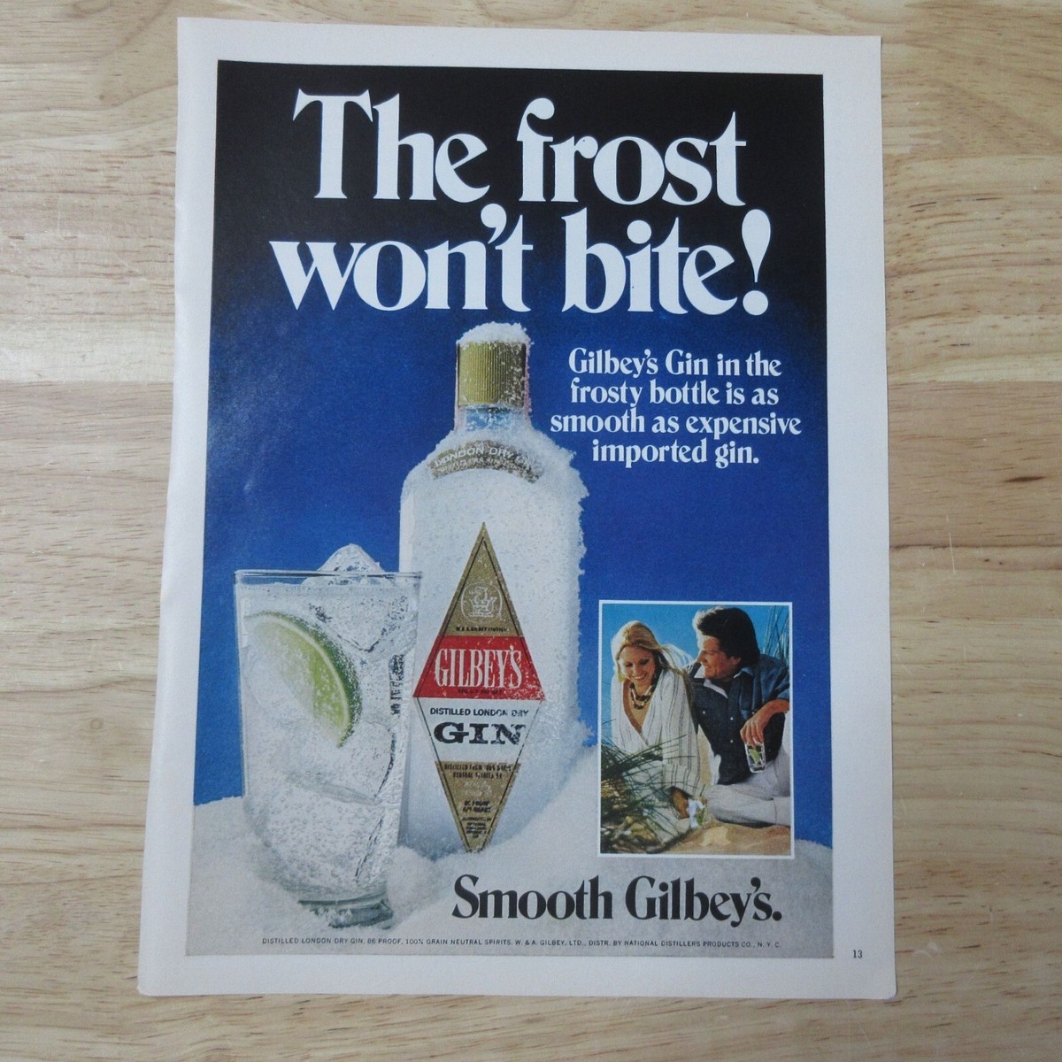 美術品・アンティーク・コレクション Gilbey's Gin Smirnoff