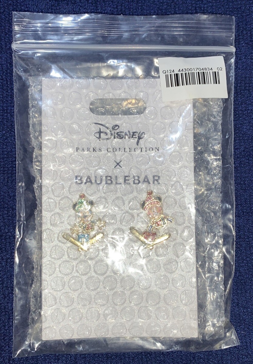 Disney Parks X BaubleBar Mickey & Minnie Skiing Holiday