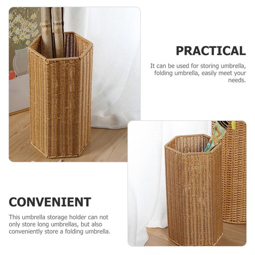 Umbrella Storage Bucket Stands Outdoor Base Entryway - Picture 9 of 12