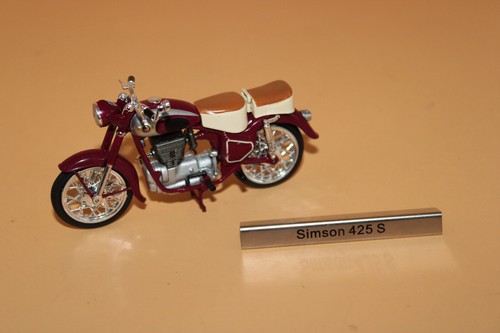 atlas DDR Motorrad Moped collection Auswahl 1:24 TS Dnepr simson schwalbe Jawa - Bild 2 von 21