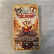 An American Tail: Fievel Goes West (VHS, 1991) Vintage VHS