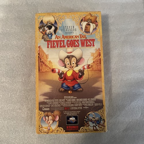 An American Tail: Fievel Goes West (VHS, 1991) Vintage VHS - Picture 1 of 2