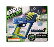Gel Blaster STARFIRE 2 Glow-in-the-Dark Gellet Blaster, 5,000 Glow Gellets
