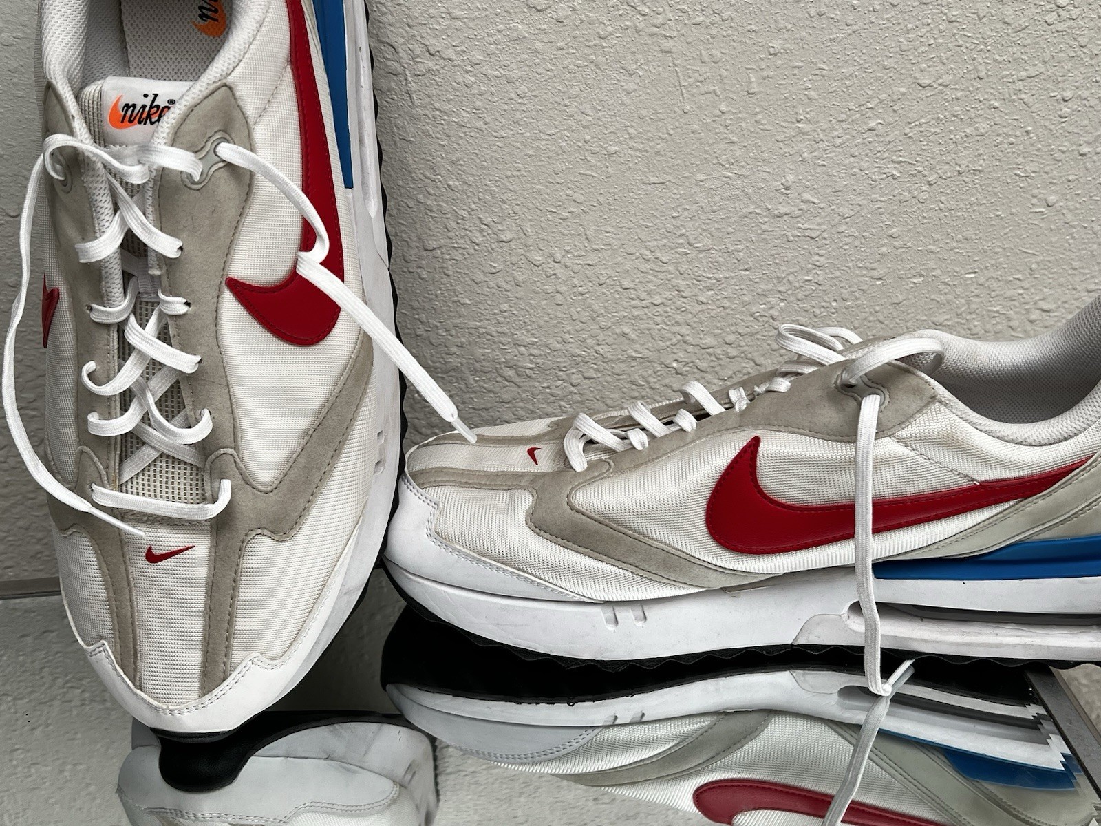 SACAI X NIKE Taglia 15 Scarpe Nike sacai x Zoom Cortez SP OG ottime condizioni bianco blu rosso